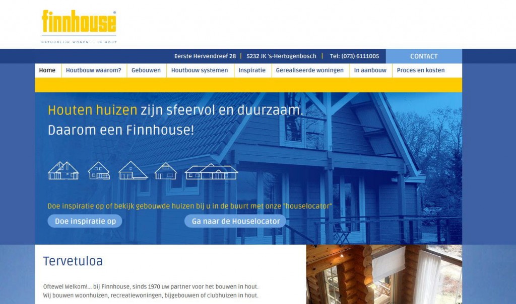 Website Finnhouse